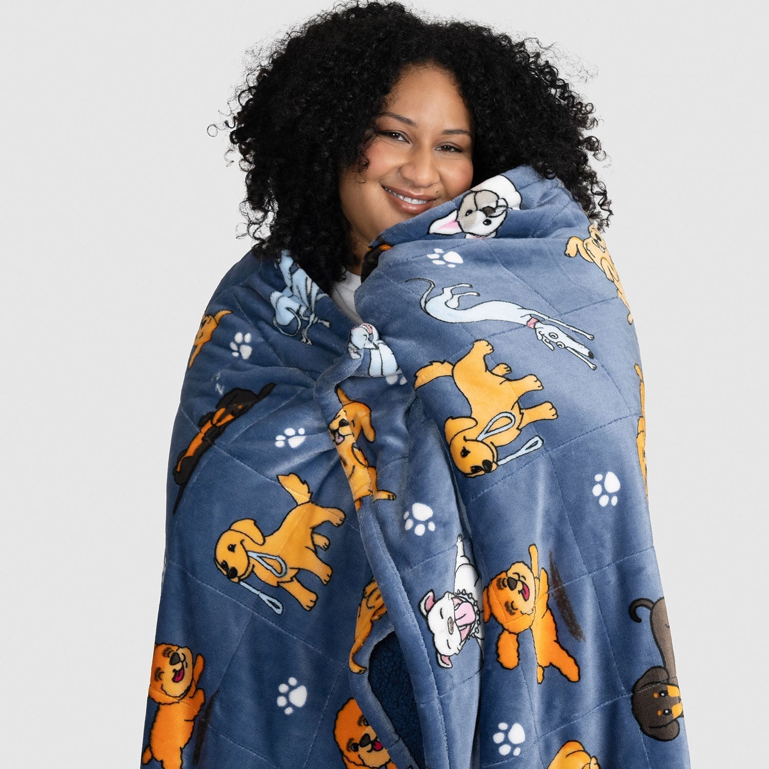 Dog Print Blanket