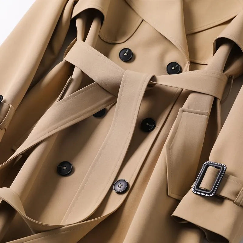 Amoura | Belted Trench Coat