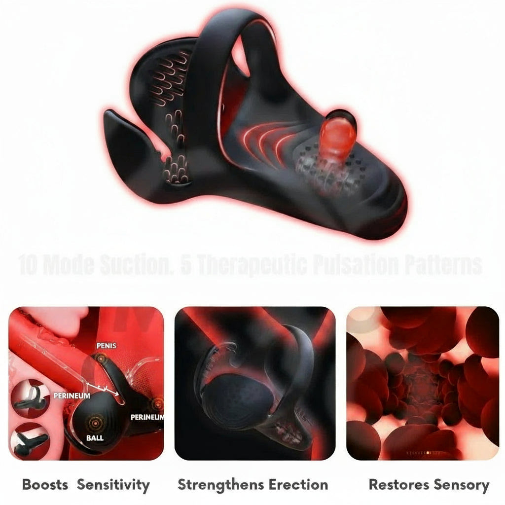 Alisanda™ VitalEngine Pro-The #1 5-in-1 at-home trainer that reverses ED; PE with advanced Precision