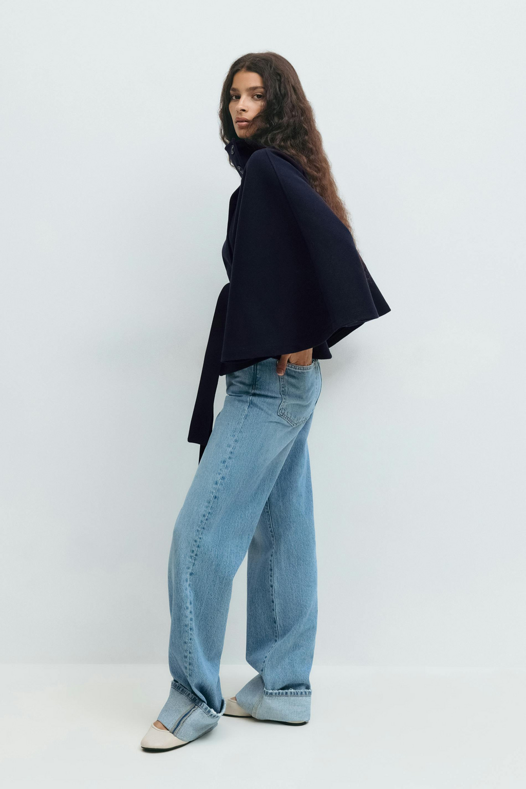 DressCode | Belt Cape Jacket