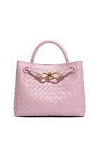 Light & Shadow Artistic Woven Tote