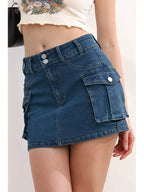 Street Style Low-Waist Skirt