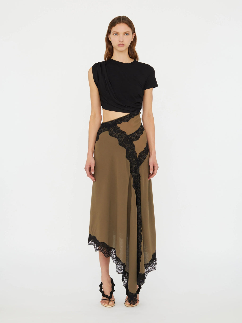 Verve Twisted Tee Midi Dress