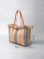 Canvas Tote Shoulder Bag