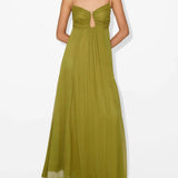 Flou Olive Morea Maxi Dress