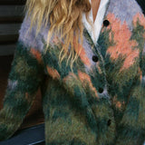 Landscape Knit Coat
