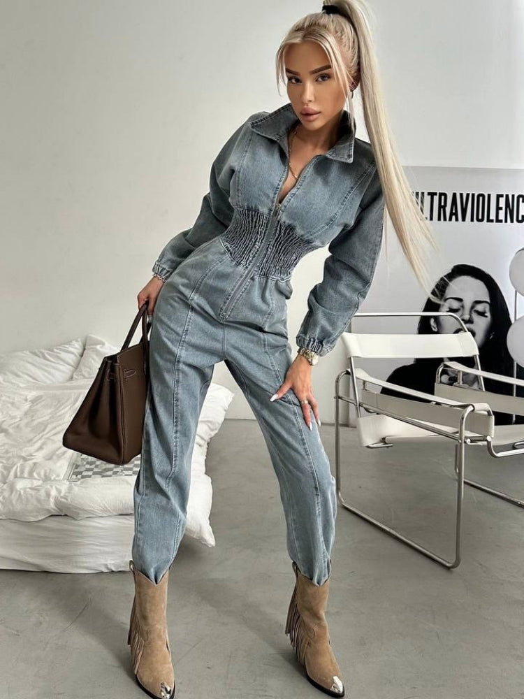 European Washed Jumpsuit