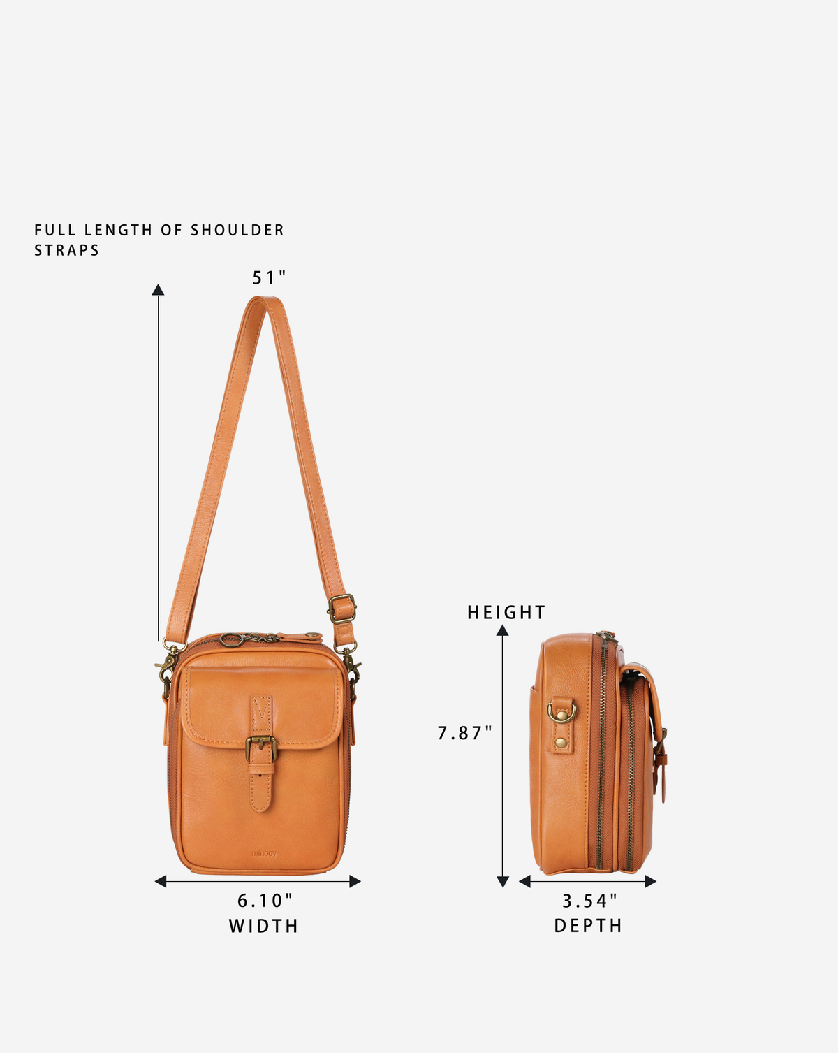 Naya Small Crossbody Bag 2.0L – Smart Design Meets Everyday Function