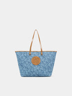Woven Luxe Tote Bag for Women