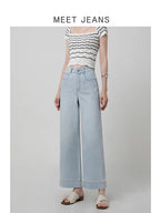 High-Waist Wide-Leg Jeans
