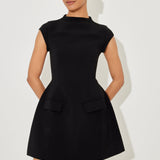 The Ultimate Muse Cap Sleeve Mini Dress