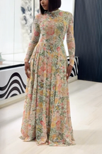 Verve Floral Butterfly Bloom Dress