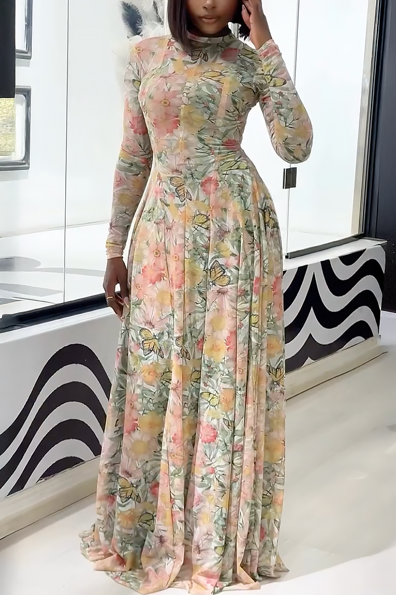 Verve Floral Butterfly Bloom Dress