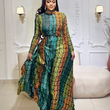 Emerald Kente Royalty Skirt Set