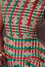 Royal Kente Majesty Maxi Dress