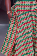 Royal Kente Majesty Maxi Dress
