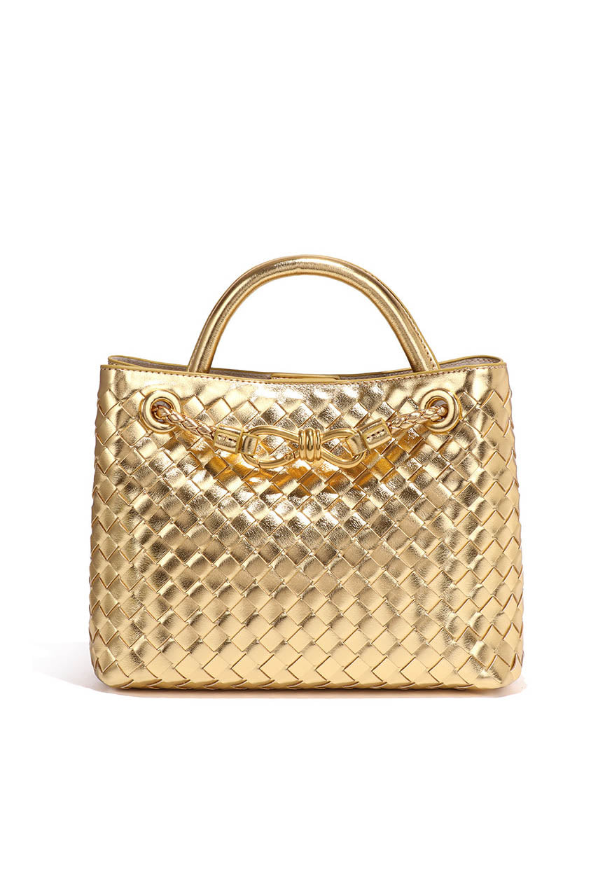 Light & Shadow Artistic Woven Tote