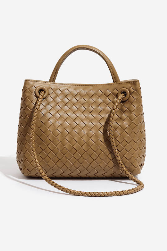 Light & Shadow Artistic Woven Tote