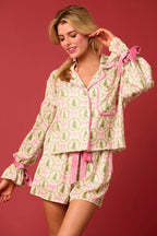 Christmas Character Sprint Pajama Short Set