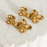 Brincos Banhados a Ouro 18k From The Forest Ouro
