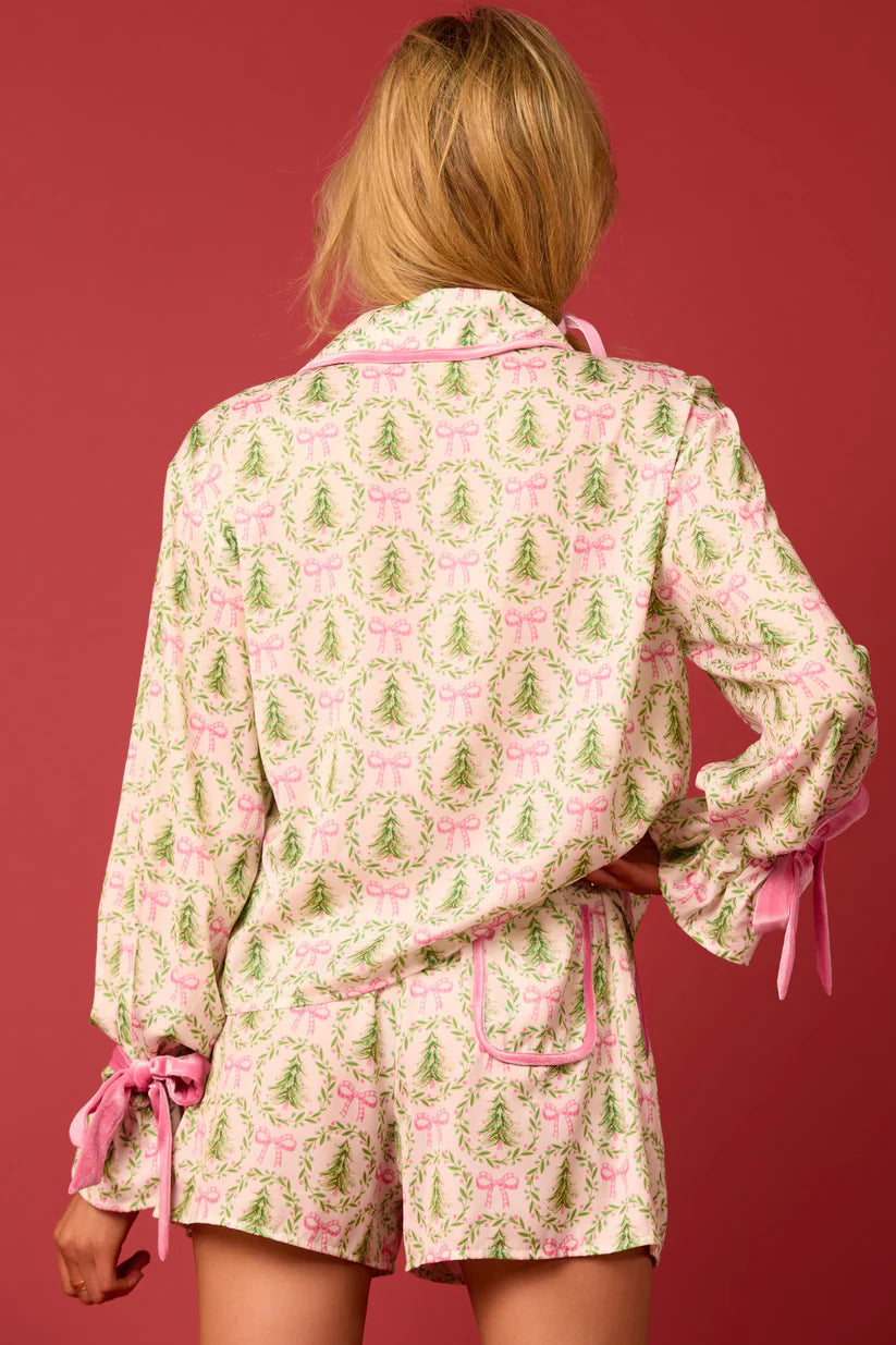 Christmas Character Sprint Pajama Short Set
