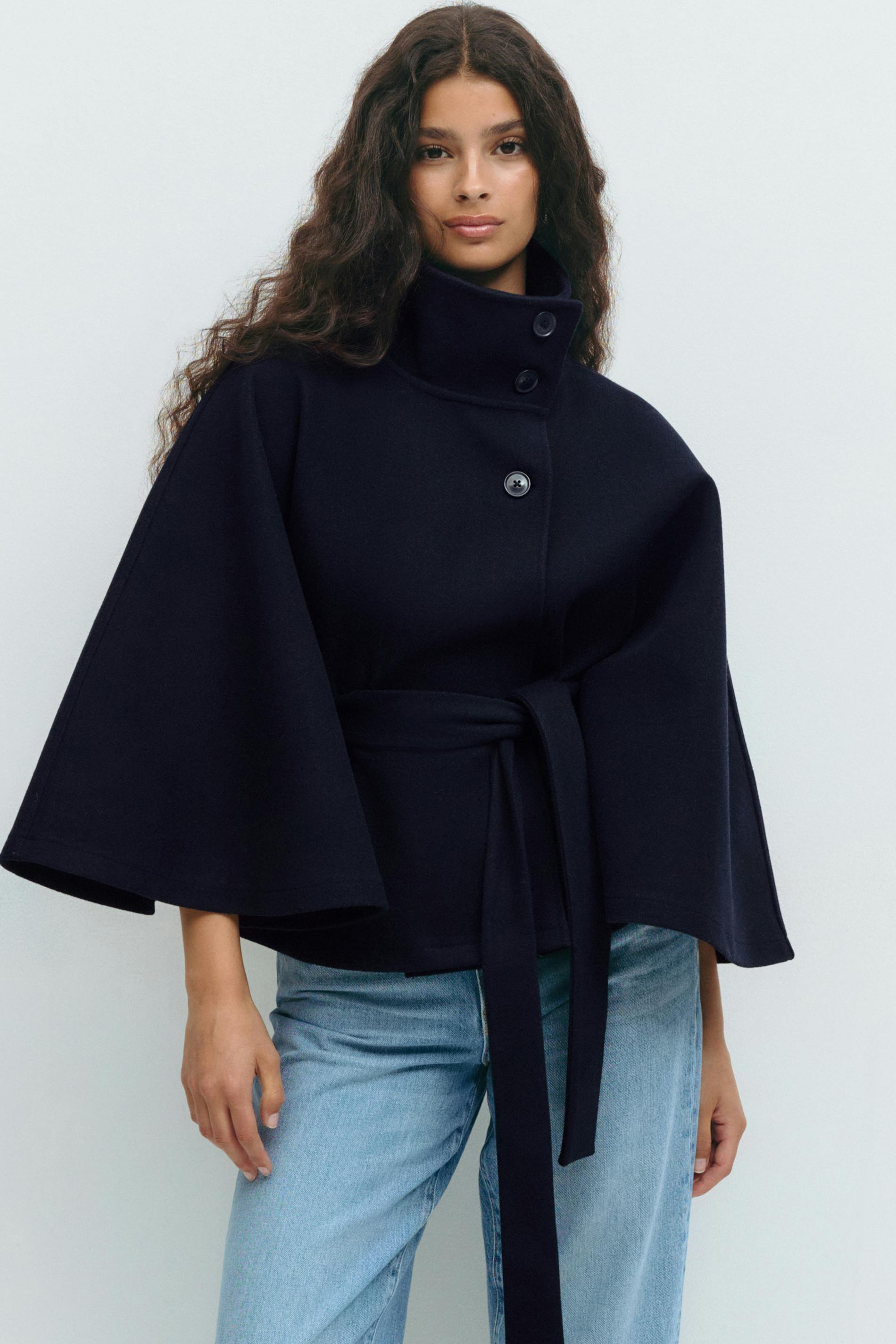 DressCode | Belt Cape Jacket