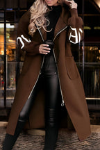Rosana | Elegant Hooded Coatigan