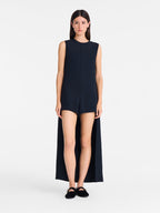 Minimalist High-Low Sleeveless Playsuit