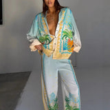 Trendy Linen Casual Set