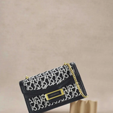 Jacquard Stitch Chain Dionysus Crossbody Bag