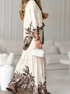 Printed Long Sleeve & Pants Set