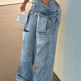 Street-Style Washed Denim