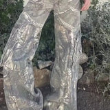 Camouflage Low-Waist Cargo