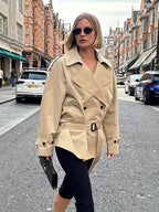 Tailored Waist Trench
