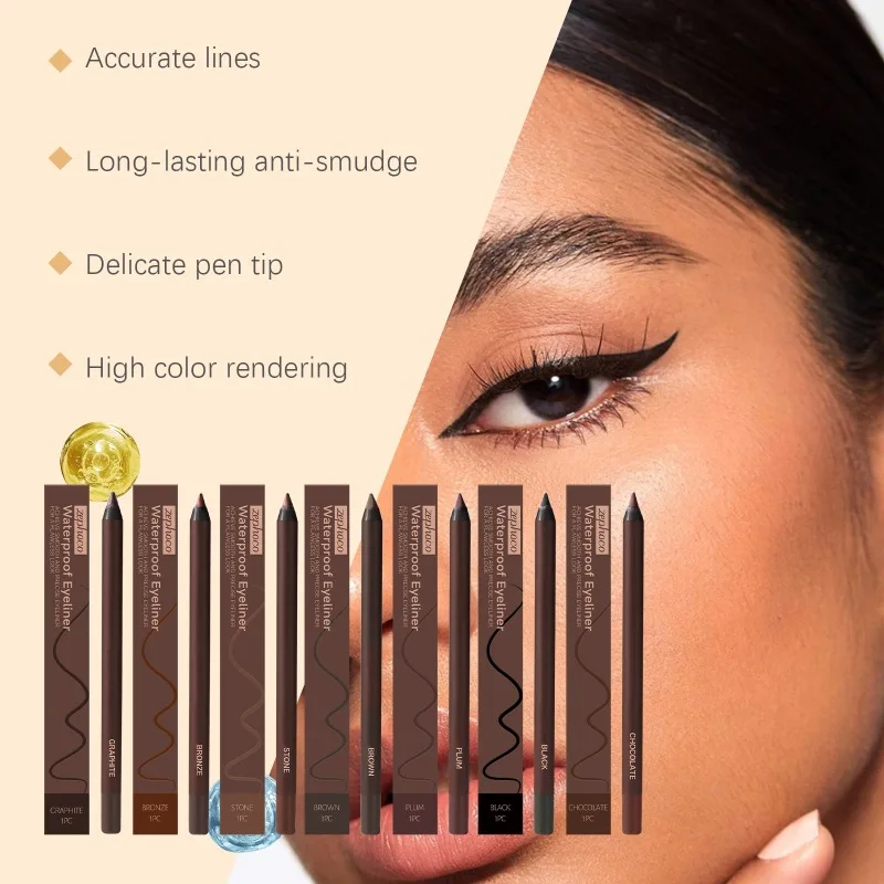 🎁Buy 1 Get 1 Free🔥-🌟24 HR Waterproof Eyeliner Duo Sharpenable Eye Pencil💦