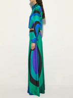 Floral Print Wide-Leg Set