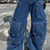 High-Waist Wide-Leg Trousers