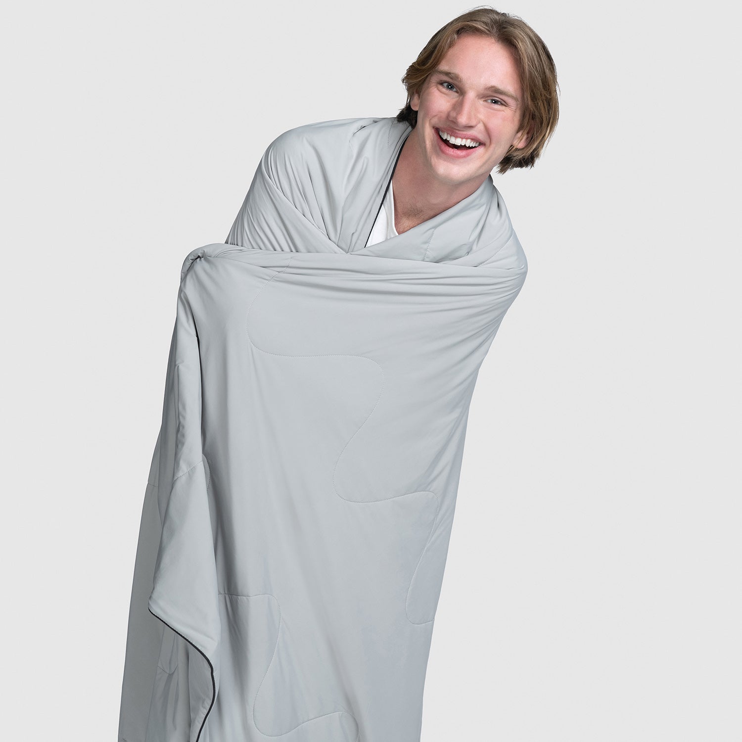 Grey Cooling Blanket