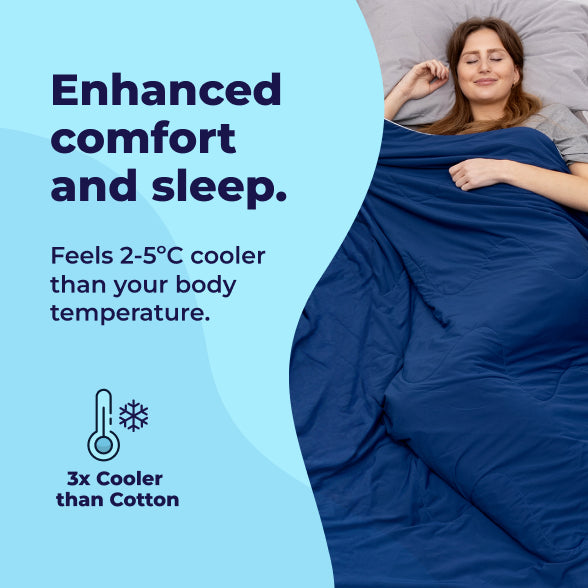 Grey Cooling Blanket