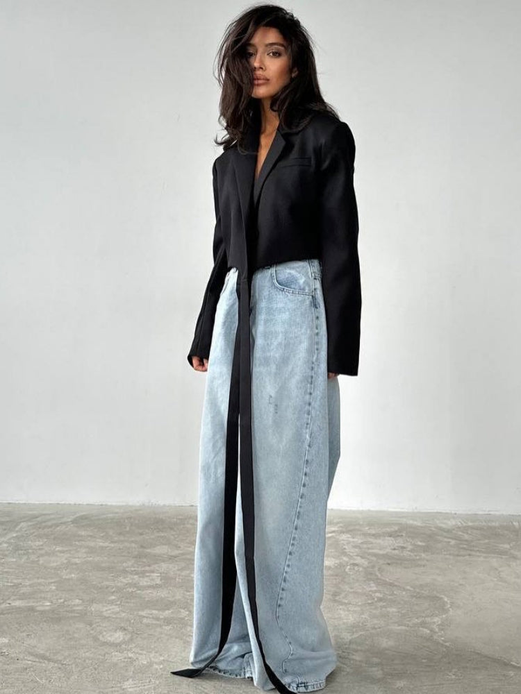Tie-Waist Blazer