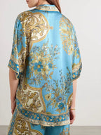 Vintage Floral Print Lounge Set