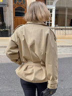 Tailored Waist Trench
