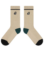 Cute Embroidered Letter Socks