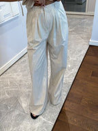 One-Shoulder Striped Two-Piece Set