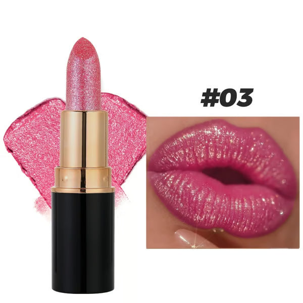 Diamond Lip Gloss  | Waterproof Glitter Lipstick