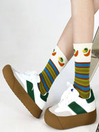 Adorable Cartoon Duck Cotton Socks