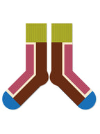 Colorful Striped Cotton Socks