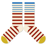 Colorful Striped Cotton Socks