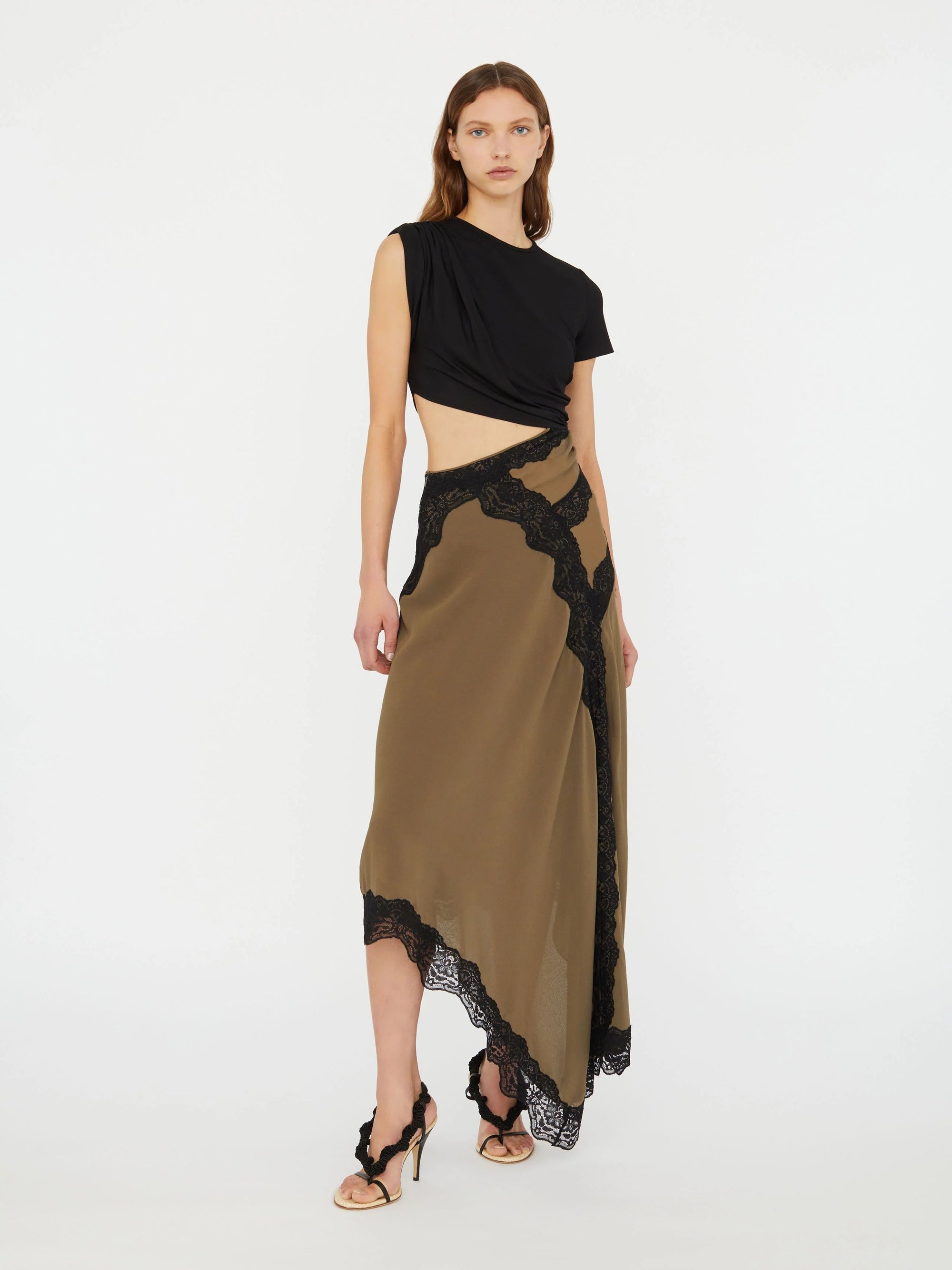 Verve Twisted Tee Midi Dress