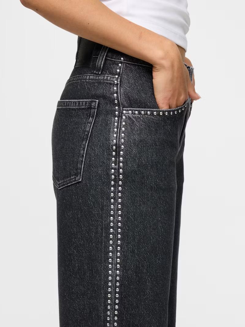 Abbie Wide Mid-Waisted Jeans